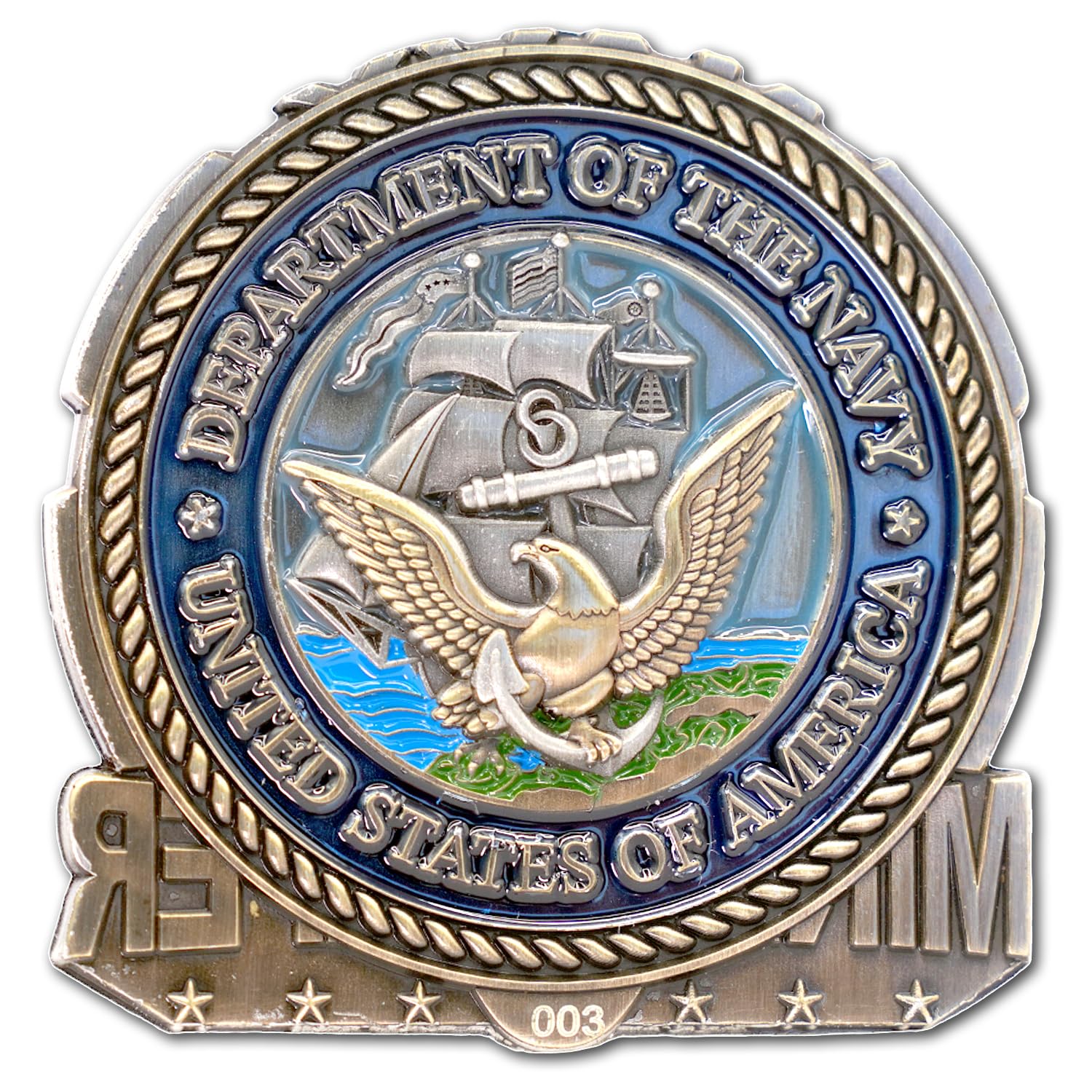 Amazon.com: US Navy Minesweeper Challenge Coin